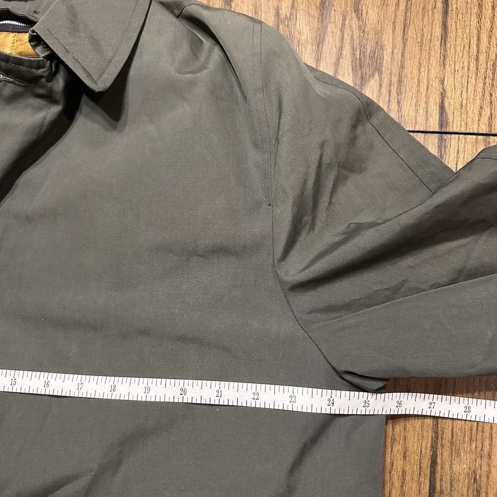 Vintage Lord Forecaster Eddie Bauer Down Trench Coat NFL Linebacker Mens 42L - Picture 12 of 16